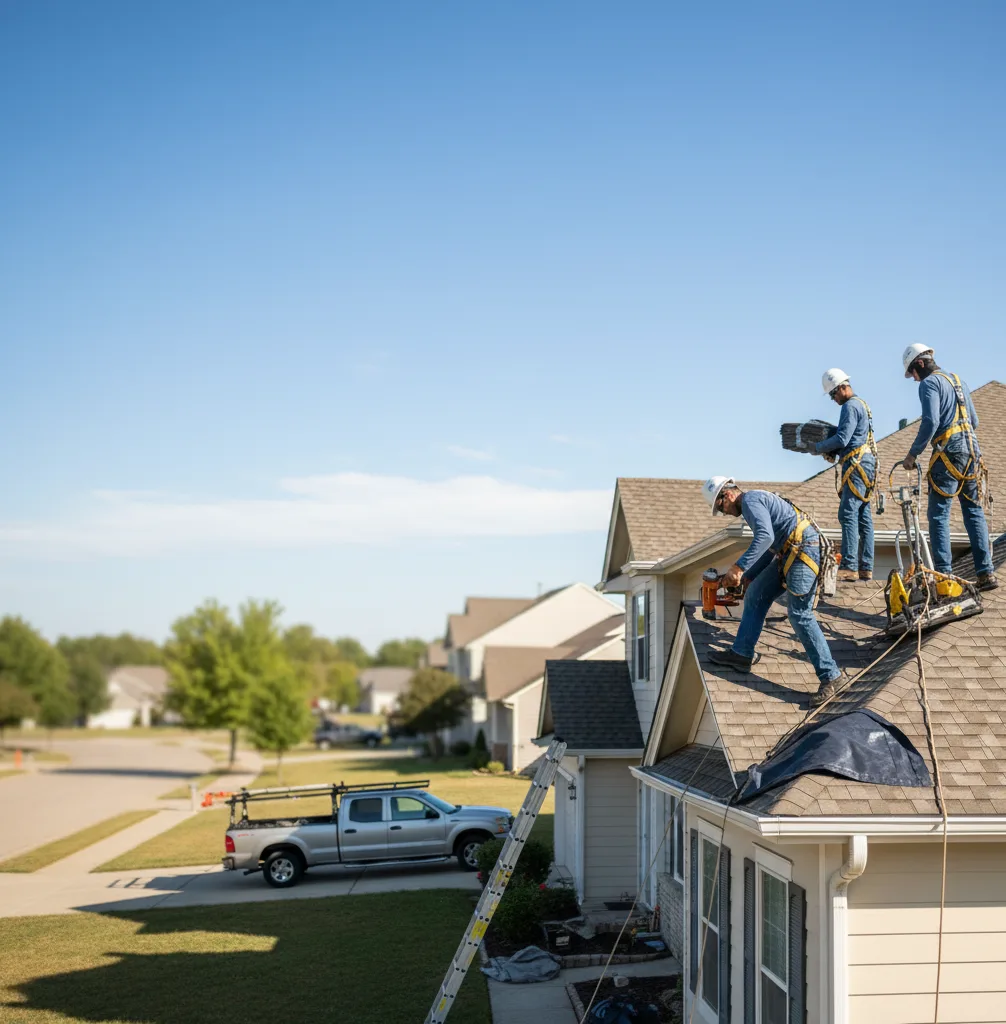Roof Repair in Gray